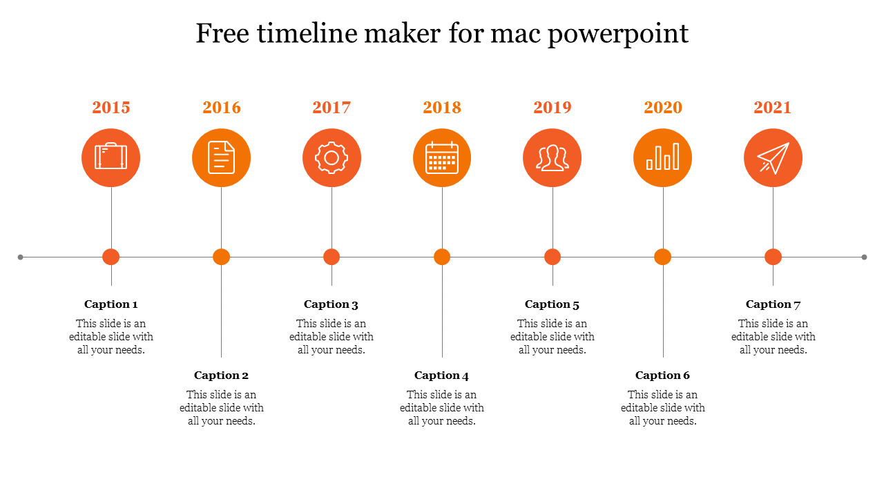Free - Free Timeline Maker for Mac PowerPoint and Google Slides